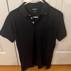 Bonobos Pique Polo Size M Mens Navy Blue